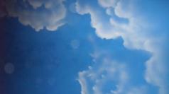 藍(lán)天白云噴涂